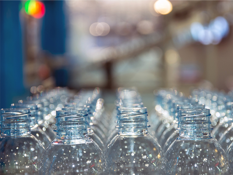 desarrollo de botellas de plástico PET